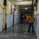 Jaunpur news जिला अस्पताल की ओपीडी में घुसा पानी, मचा अफरा-तफरी