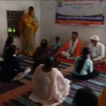 Jaunpur news विश्व योग दिवस के उपलक्ष्य में योगासत्र का आयोजन