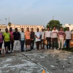 Jaunpur news संघ की तिलक प्रभात शाखा ने मनाया गुरु पूर्णिमा उत्सव, स्वयंसेवकों ने दी गुरु दक्षिणा