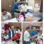 Jaunpur news विद्युत विभाग के वरिष्ठ कार्यालय अधीक्षक असगर मेहंदी सम्मानपूर्वक सेवानिवृत्त