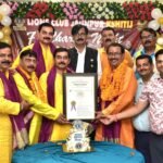 Jaunpur news लायंस क्लब जौनपुर ‘क्षितिज’ का 7वाँ स्थापना दिवस समारोह शहर के एक होटल में धूमधाम से मनाया गया