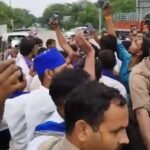 Jaunpur news भीम आर्मी चीफ चन्द्रशेखर रावण का मछलीशहर में आगमन
