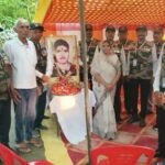 Jaunpur news उरी शहीद राजेश सिंह की 10 वें शहादत दिवस पर पूर्व सैनिक संगठन ने दी भावपूर्ण श्रद्धांजलि