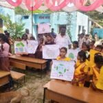 Jaunpur news सेवा संकल्प अभियान के तहत चित्रकला प्रतियोगिता में बच्चों ने दिखाई प्रतिभा