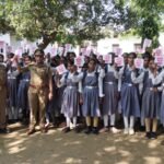 Jaunpur news मिशन शक्ति फेज-5.0 के तहत छात्राओं को महिला थाना पुलिस द्वारा किया जागरूक।