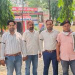 Jaunpur news विवेक सिंह की अगुवाई में लेखपालों का सांकेतिक विरोध