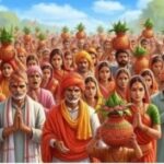 Jaunpur news कलश यात्रा व श्रीमद भागवत कथा का आयोजन विवाह मैरेज हॉल में